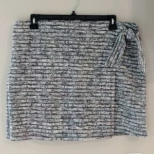 Loft XXXLP tweed wrap skirt